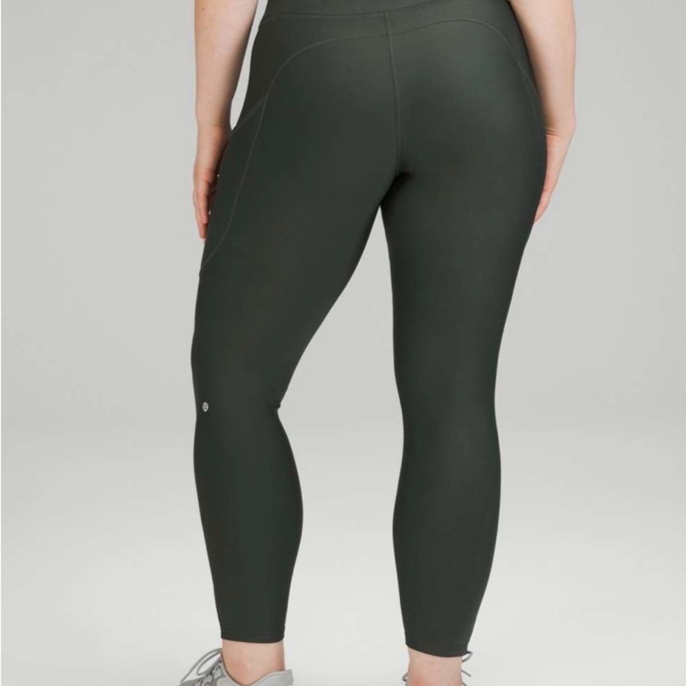 Lululemon Fast and Free High-Rise Fleece Tight 28" Leggings Size 4